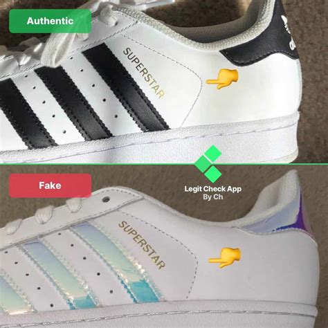 genuine adidas vs real.